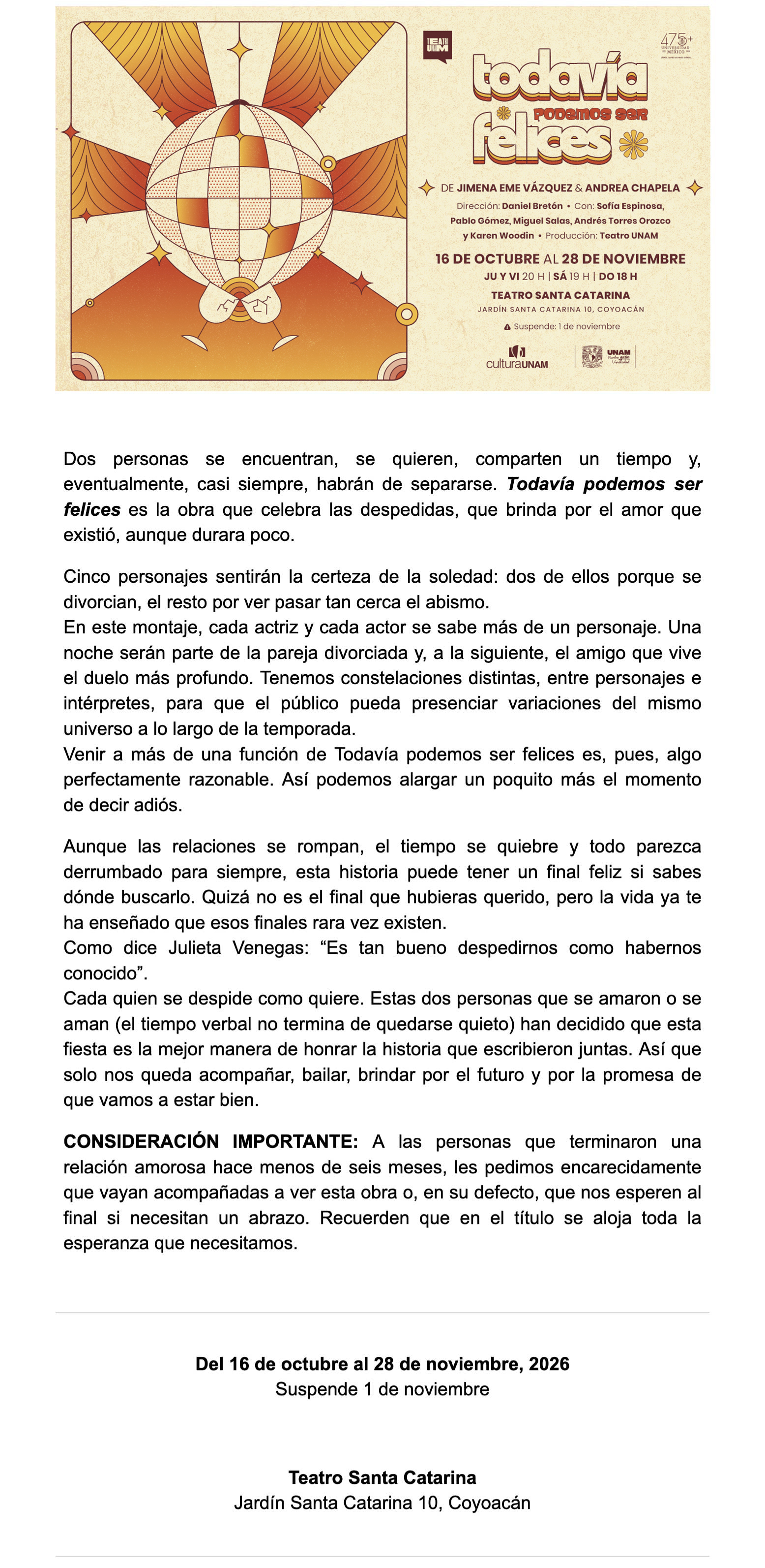 Cuerpo - Todavía podemos ser felices