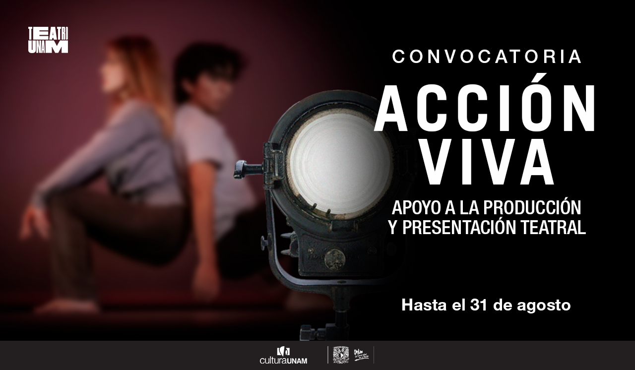 Acción viva:  Apoyo a la producción y presentación teatral.