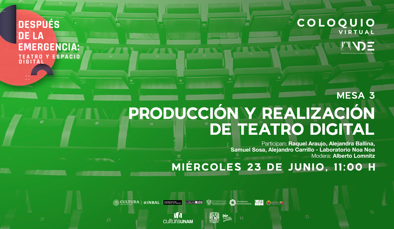 Producción y realización de teatro digital
