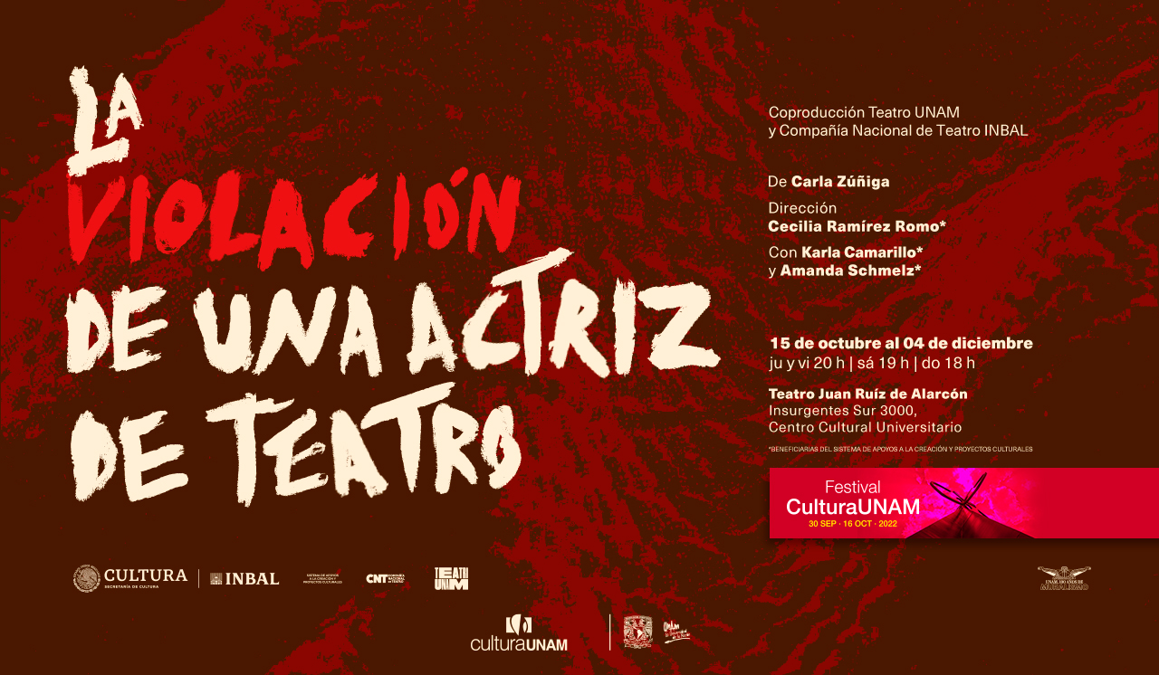 La violación de una actriz de teatro copia