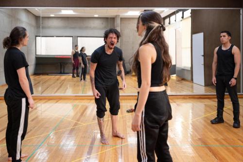 Ensayo Áyax - Teatro UNAM - Ulises Ávila